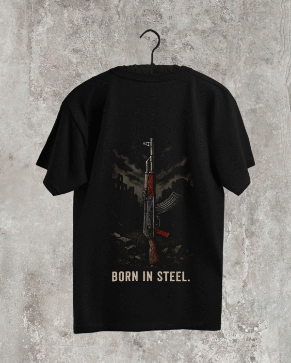 Remera Born In Steel