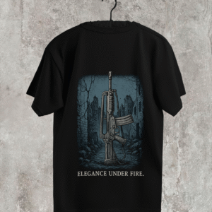 Remera Elegance Under Fire