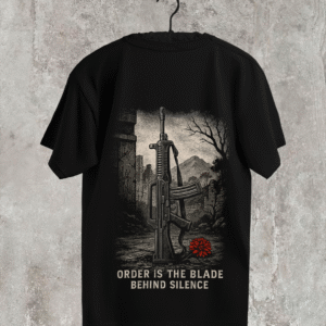 Remera Order Is The Blade Behind Silence