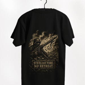 Remera Steel And Fire No Retreat