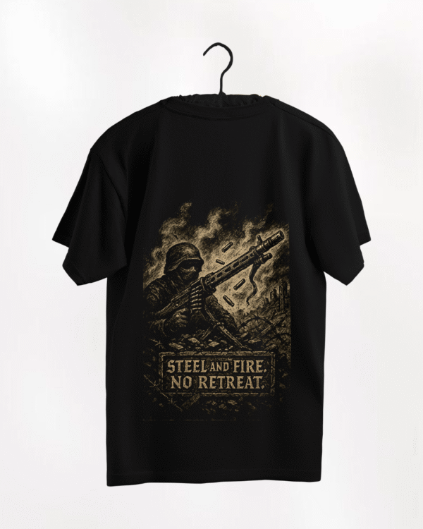 Remera Steel And Fire No Retreat